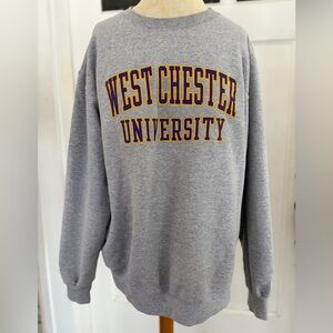 Champion Gray West Chester University Crewneck sweatshirt